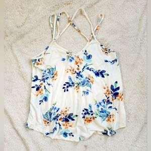 Floral Print Women's Top